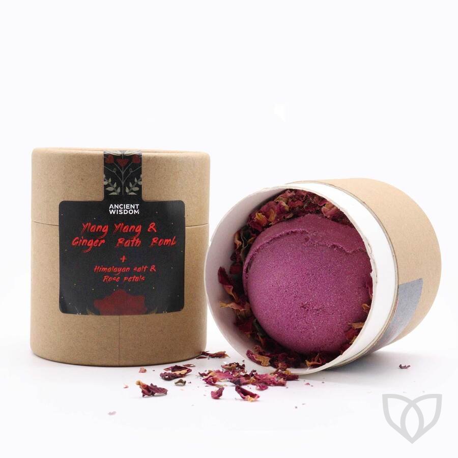 Bomba de Baño y Flores | Ylang Ylang y Jengibre - Imagen 2