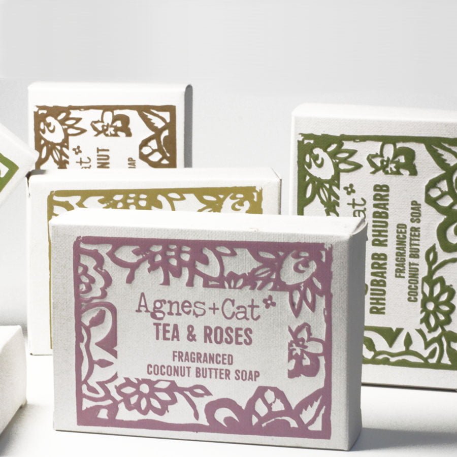Jabón Artesanal Agnes & Cat | Té y Rosas