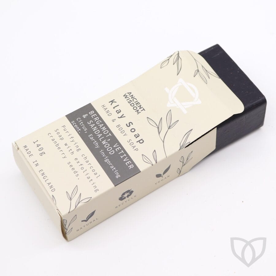 Jabón Arcilla Natural | Bergamota – Sándalo